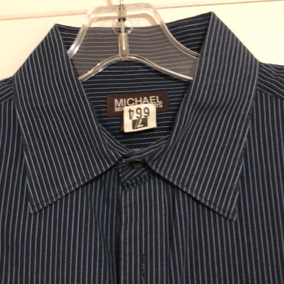 MICHAEL Michael Kors Other - Large Michael Kors blue striped button down shirt